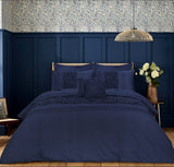 Cuddly Imperial Navy-Bed Set 8 Pcs (Luxury)