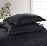 black bed sheets