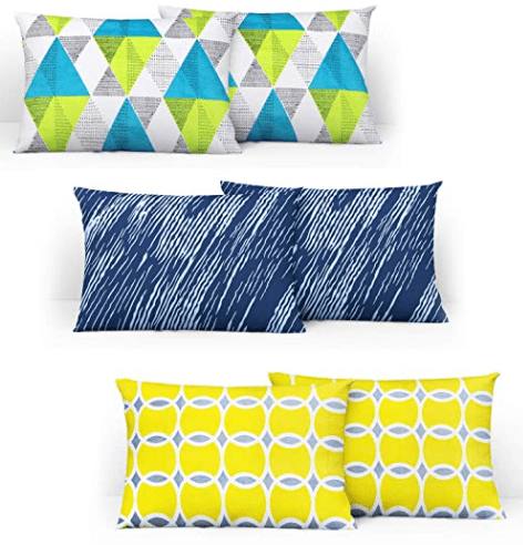 Assorted Pillow Cases - Pack of 6 - Windsorlino.com