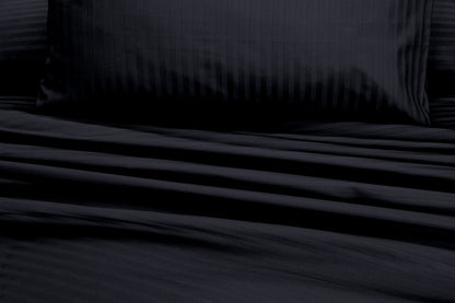 Black Stripe - Bed Sheet Set - Windsorlino.com