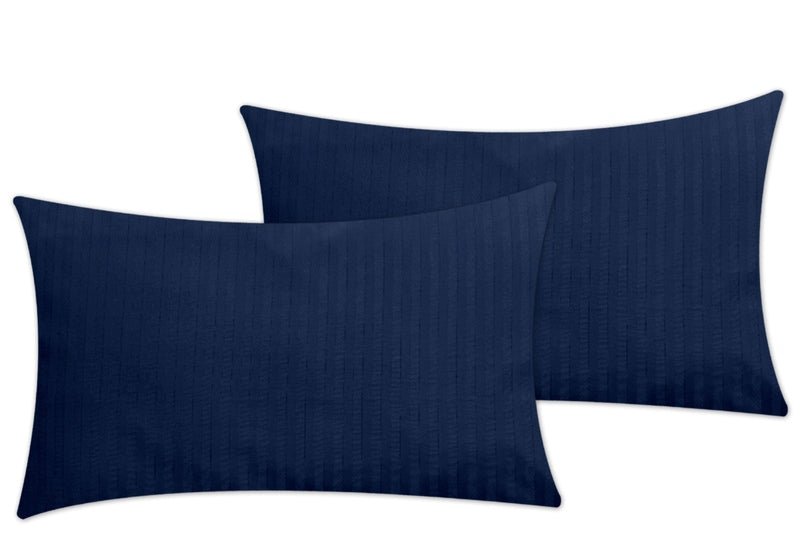 Blue Stripes - Pack of 2 Pillow Cases (Luxury) - Windsorlino.com