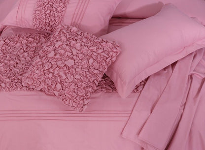 Cuddly Imperial Pink - Bed Set 8 Pcs (Luxury) - Windsorlino.com