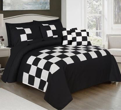Dariel - Bed Set 8 Pcs (Luxury) - Windsorlino.com