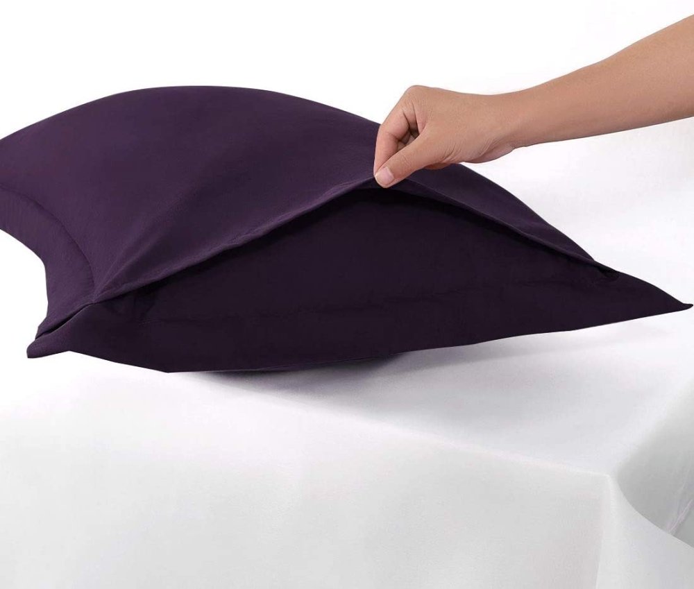 Imperial Plum - Pack of 2 Pillow Cases Sham (Luxury) - Windsorlino.com