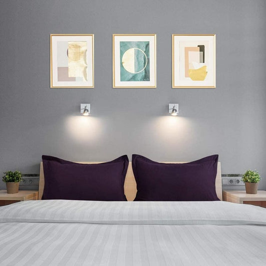 Imperial Plum - Pack of 2 Pillow Cases Sham (Luxury) - Windsorlino.com