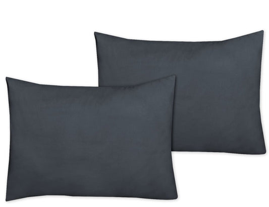 Iron Grey - Pack of 2 Pillow Cases (Luxury) - Windsorlino.com
