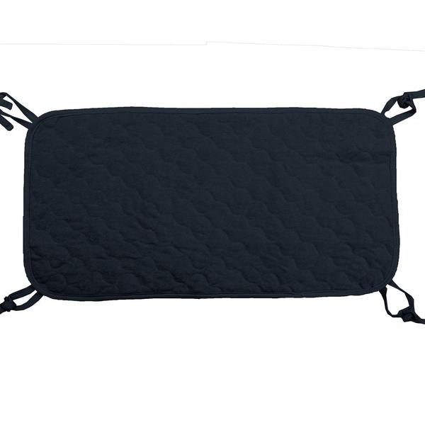 Waterproof Quilted Sheet Saver Pad For Baby Crib-Navy
