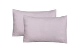 Pink Stripes-Pack of 2 Pillow Cases (Luxury)