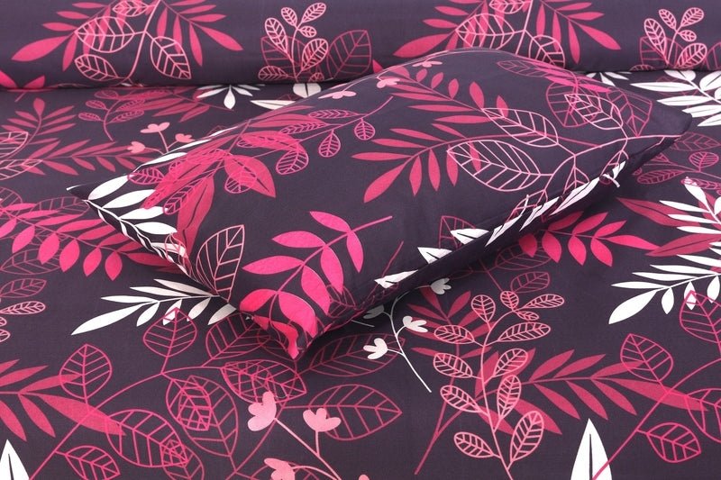 Purple Flory - Bed Sheet Set - Windsorlino.com