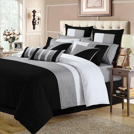 Torney - Bed Set 8 Pcs (Luxury) - Windsorlino.com