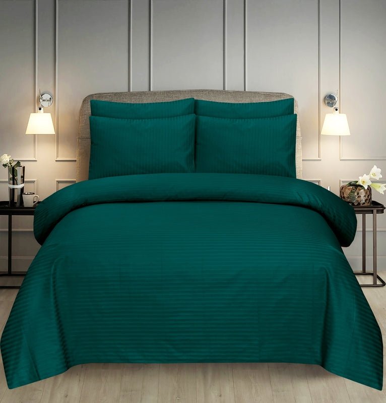 Zinc Stripe - Bed Sheet Set - Windsorlino.com